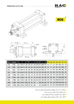 سیلندر هیدرولیک صنعتیrcg - تصویر 2